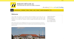 Desktop Screenshot of mueller-textil.ch