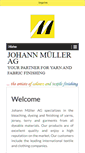 Mobile Screenshot of mueller-textil.ch